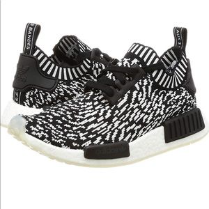 Adidas NMD R1 PK Shoes Black/W 8.5 Men/ 11 Women